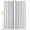 Gray, variant on Grey Striped Blackout Curtains for Bedroom/Living Room, Pinch Pleated Black Out Curtains, Beige Geometric Modern Minimalist Room Darkening Window Drapes with Hooks 2 Panels, 59"x70"