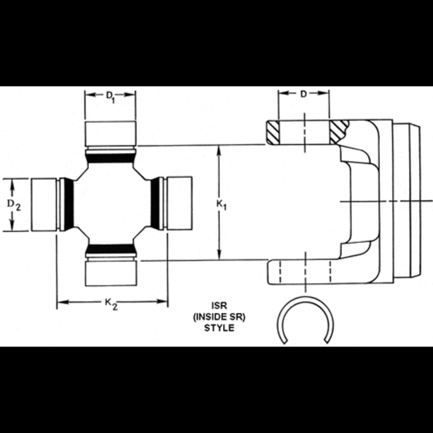 LD SVL U-JOINT KIT