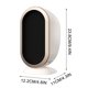 thumbnail image 3 of Small Space Heater For Indoor Use Ceramic Space Heater Portable Heaters Fan For Office Bedroom With Thermostat 1200W, 3 of 3