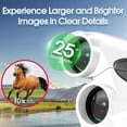 thumbnail image 5 of 10x25 Binoculars Compact Binoculars with Low Light Night Vision, 5 of 5