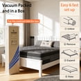 thumbnail image 4 of ENSHUI King Size Mattress, 14-inch Gel Memory Foam Mattress, Boxed, Features Individually Pocketed Springs for Effective Pressure Relief and Motion Insulation, CertiPUR-US Certified, 4 of 9
