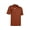 TEXAS ORANGE, variant on Mens Team Performance Polo RED LG