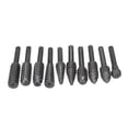 thumbnail image 2 of Lefu 10 Pcs Tête de Broyage Électrique 1/4 Tige pour Menuiserie, 2 of 9