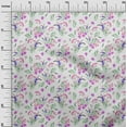 thumbnail image 3 of oneOone Cotton Flex Fuschia Pink Fabric Florals Sewing Craft Projects Fabric Prints By Yard 40 Inch Wide, 3 of 4