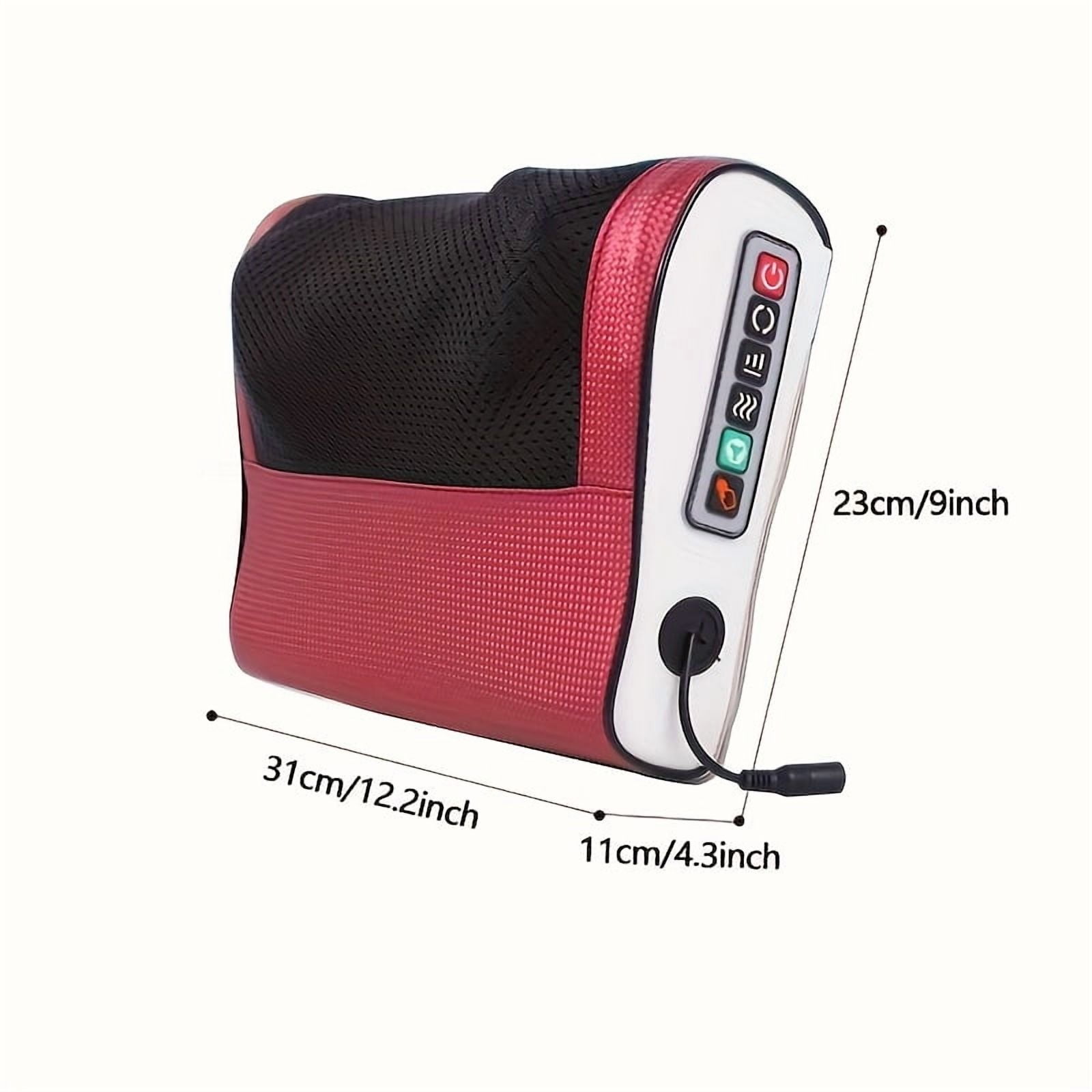 Neck Massager - Shiatsu Deep Tissue Massage with Heat, Suitable for Neck, Shoulders, Back, And Legs, Providing Heated Cervical Traction And Full-Body, a Perfect Present for Parents And Loved Ones.