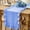 Blue, variant on Ruffled Leaf Edge Table Runner – Long Strip Mat for Coffee Table, Dining Table, and TV Cabinet, Home Kitchen Decoration
