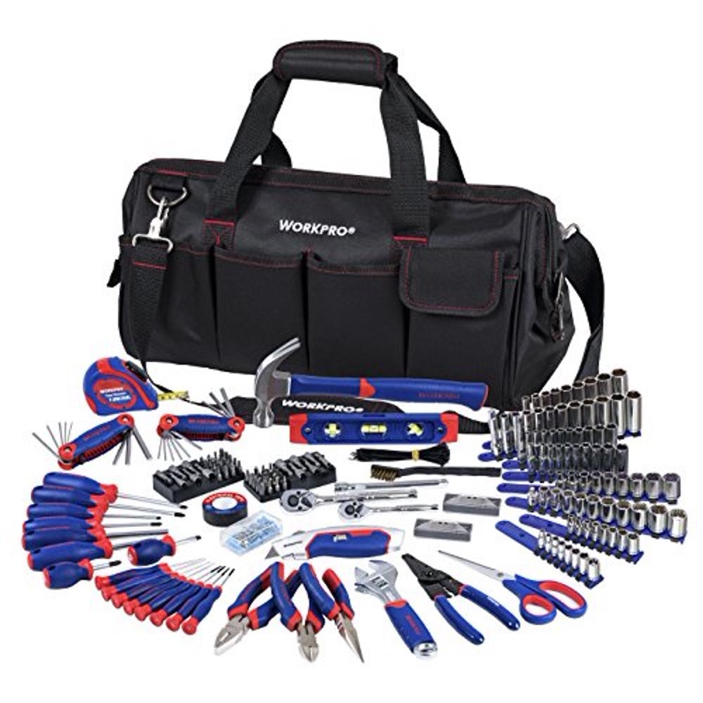 workpro 322piece tool kit with carry bag