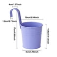 thumbnail image 3 of Outdor Hanging With Hook For Indoor Outdoor Balcony Garden Decorative Lightweight Container, 3 of 6