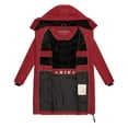 thumbnail image 4 of Marikoo Women's Warm Winter Coat with Hood - Quilted Thigh-Length Jacket - Natsukoo XVI, 4 of 7