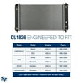thumbnail image 3 of Spectra Premium CU1826 Automotive Radiator, 3 of 8