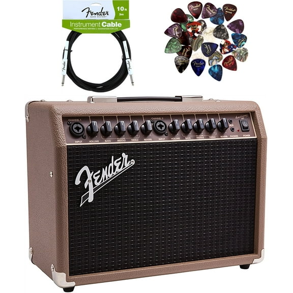 Fender Acoustasonic 40 Acoustic Guitar Amplifier w/ Instrument Cable