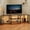 Gray Corner, variant on IdealHouse 67" Large TV Stand with LED Lights & Power Outlets, Corner Entertainment Center for 55-75 Inch TVs, Media Console with 4 Open Storage Shelves for Living Room & Bedroom, Brown