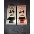 thumbnail image 2 of RHEA- Nib Lot Of 2 Pairs Of Sport Earbuds With Mic & Protective Case — Free Shipping, 2 of 5