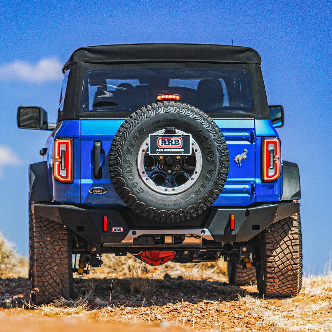 Arb 4X4 Accessories 5680010 Rear Bumper Fits 21 Bronco Fits select: 2021,2023 FORD BRONCO BASE/BIG BEND/BLACK DIAMOND/OUTER BANKS