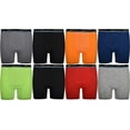 thumbnail image 2 of Sand Storm Boys' Boxer Briefs 8-Pack Performance Dri Fusion Tech Compression No Fly Underwear, 2 of 4