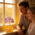 thumbnail image 6 of Small Citrine Crystal Tree, Ngxiha Natural Crystal Healing Stones Tree Ornament Desktop Wealth Attracting Bonsai with Gold Base Gemstone Money Trees Feng Shui Good Luck Home Desk Decor, 6 of 7