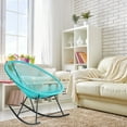 thumbnail image 1 of Costa Rocker Lounge Chair, Wire Lounge Chair, Plastic Lounge Chair, Beach Lounge Chair, Indoor-Outdoor Lounge Chair, Patio Lounge Chair, Oval Lounge Chair, 1 of 3