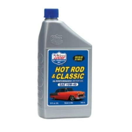 Lucas Oil 10688 Hot Rod And Classic Car Hp Motor Oil Sae 10w-40 [case Of