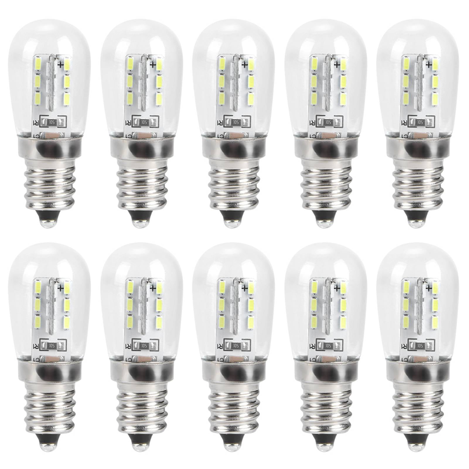 YUMILI Ampoule LED pour réfrigérateur 10 ampoules LED E12 pour — free download