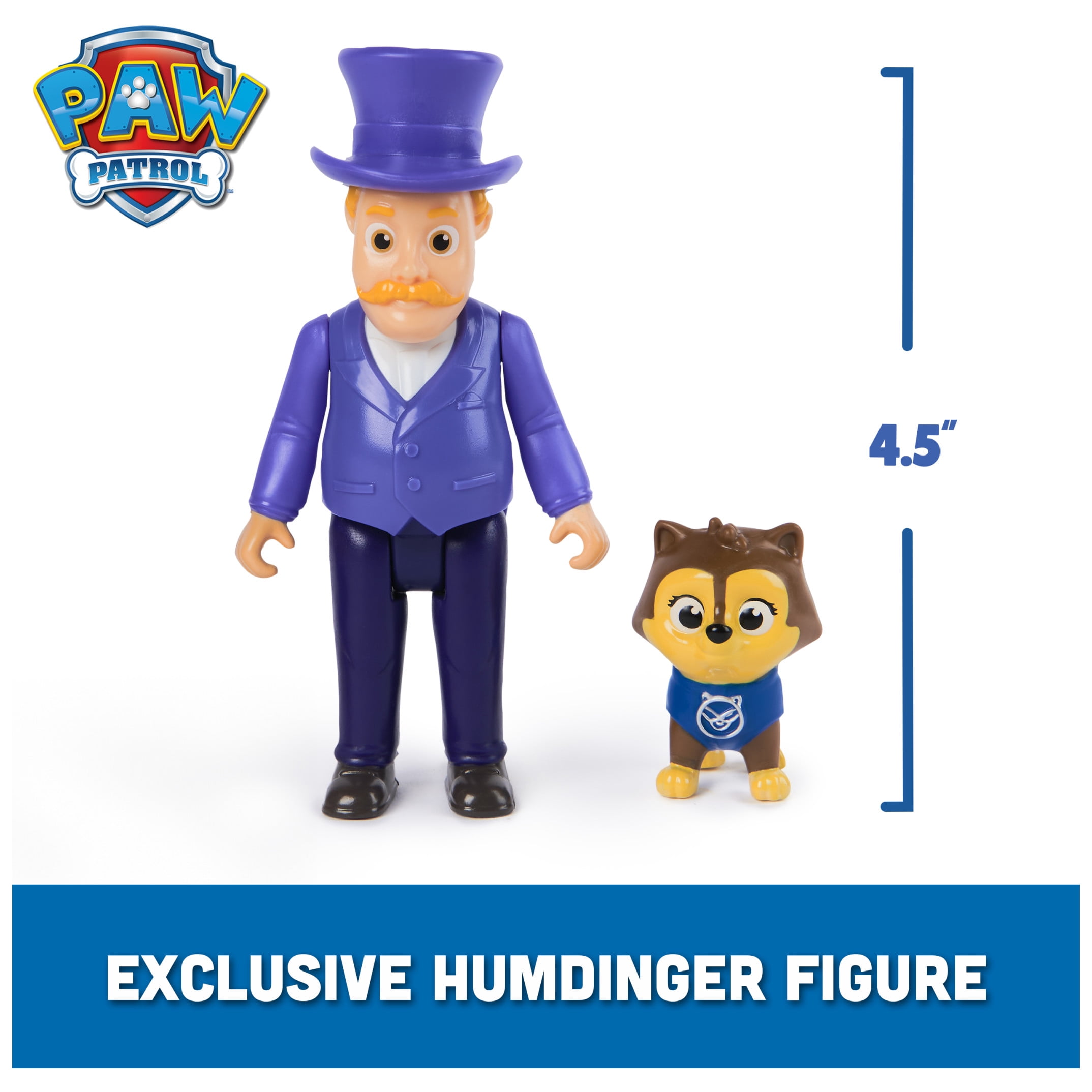 Paw Patrol Chase & Humdinger Toy Figures set