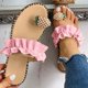 thumbnail image 1 of Sandalias de verano para mujer, sandalias de piña para mujer, chanclas con punta de Clip, zapatillas informales bohemias, zapatos de playa Wmkox8yii  ytu4970, 1 of 8