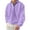 Purple, variant on Miluxas Men's Plaid Flannel Sweatshirt Classic golf Long Sleeve Pullover Lightweight Lapel Collar Fall Winter Top Red