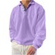 thumbnail image 2 of pstuiky camisas de hombre de manga larga, Sudadera informal de manga larga con cuello redondo y estampado gráfico para hombre top de hombre xl, 2 of 6