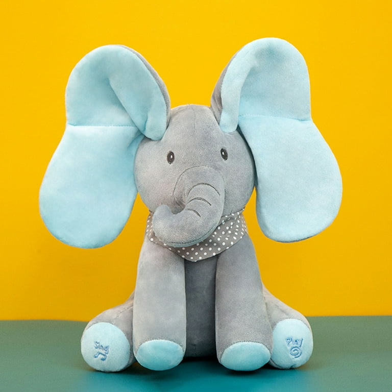 Peek a online boo elephant doll