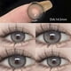thumbnail image 1 of Lentillas naturales con dioptrías para miopía, lentes de contacto naturales para ojos, cosmética, envío gratis, 2 piezas, 1 of 4
