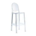 thumbnail image 1 of Heavenly Collection Clear Plastic Counter Stool, 1 of 9