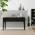 thumbnail image 3 of Simpli Home Harper SOLID HARDWOOD 54 inch Wide Mid Century Modern Console Sofa Table in Black, 3 of 12