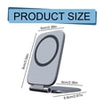 thumbnail image 3 of Ultra-Thin Foldable Magnetic Car Phone Mount,Ultrathin Adjustable Magnetic Phone Holder Phone Mount,Portable Dual Sided Magnetic Phone Holder Rack for Car,3.54x2.36 Inch(Normal Magic), 3 of 9