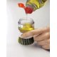 thumbnail image 3 of Kitchen Brush with Soap Dispenser and Storage Stand for Easy Cleaning - Green, 3 of 4