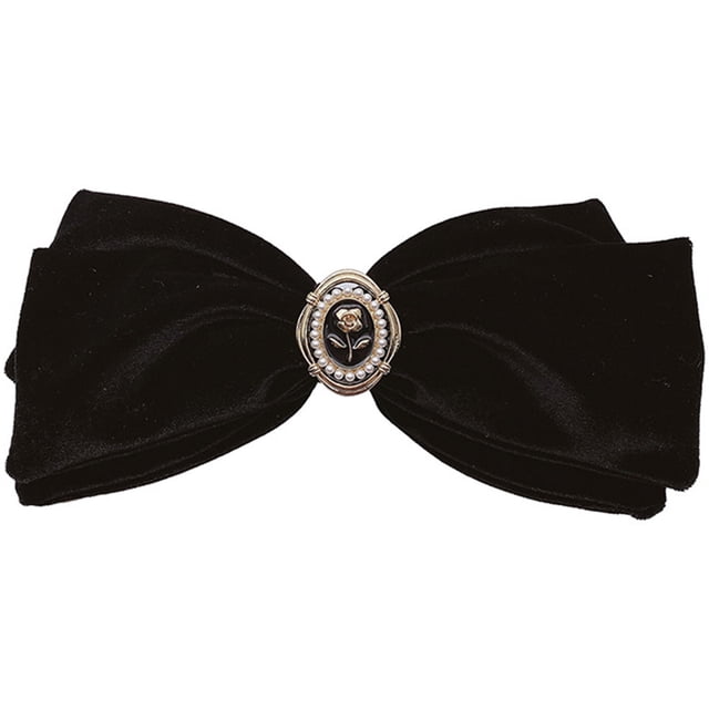Pince à Cheveux Nœud Papillon pour Femmes Pince à Cheveux Fleur Perle Barrette pour Filles