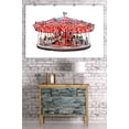 thumbnail image 3 of Carousel, Icon (36x54 Giclee Gallery Art Print, Vivid Textured Wall Decor), 3 of 3