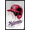 Black Framed Version, variant on MLB Washington Nationals - Drip Helmet 22 Wall Poster with Magnetic Frame, 22.375" x 34"