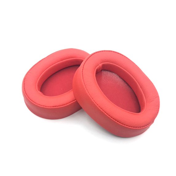 1 Pair Repair Parts Earmuff Accessories Earpads Foam Sponge Ear Cushion Ear Pads Replacement RED