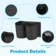thumbnail image 3 of Soporte para taza de viaje Uxcell, portador de bebidas manos libres, accesorios para viajeros, negro, 3 of 5