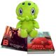 thumbnail image 3 of El paquete C es para libros de cartón y peluche verde de Cthulhu (15 cm), 3 of 4