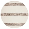 thumbnail image 4 of SAFAVIEH Natura Margaret Striped Area Rug, Ivory/Brown, 3' x 5', 4 of 10