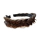 thumbnail image 5 of Diadema para El Cabello, Diadema Ancha, Peinado para El Cabello, Banda para El Cabello Gruesa, Banda para El Cabello para M marrón claro, 5 of 8