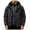 Black-zhDLg-Black, variant on Men's Winter Coat Water Proof Fleece Lined Warm Winter Jacket with Pockets Insulated Windproof Hooded Parka