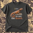 thumbnail image 4 of National Geographic "Off to see the lizard" t-shirt, 4 of 6