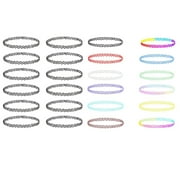 POMOKO Necklaces Black Velvet Choker Set Classic Gothic Tattoo Lace Chokers,,G33166