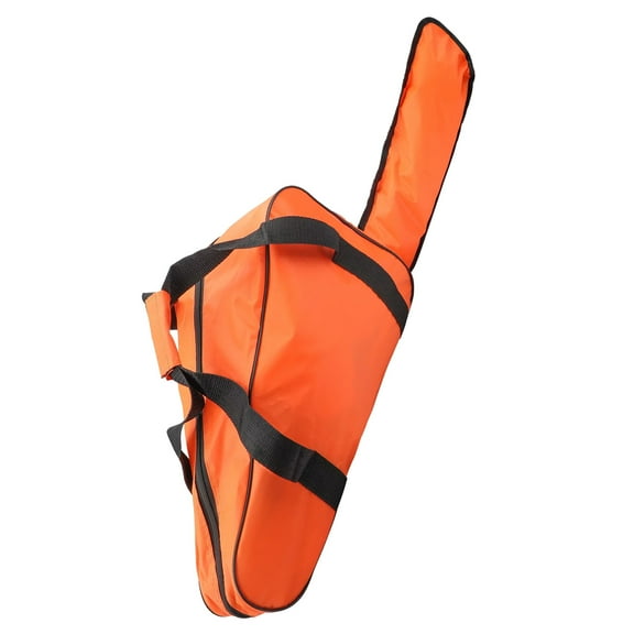 TAPDRA Store Chainsaw Storage Bag 35.8in Orange Oxford Cloth for 12 to 18 Inch Chainsaws Waterproof Durable Easy Carry Multi Tool Bag