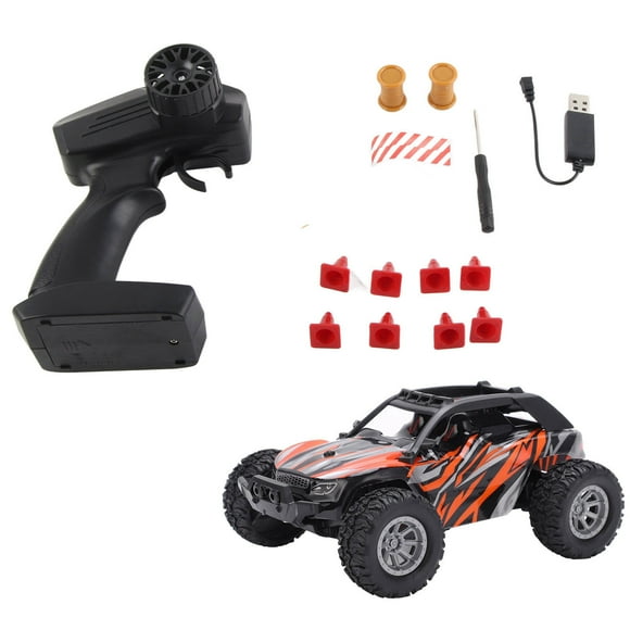 S801/s802 1/32 2.4G 20km/h Mini HighSpeed Drifting Remote Control Car for Childrens(Orange )