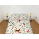 thumbnail image 2 of Navidad Juego de funda nórdica y almohadas de Navidad Reno Dormitorio Ropa de Cama Consolador, 2 of 4