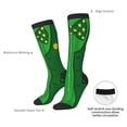 thumbnail image 4 of Fotbe St Patrick's day print Women's Men's Novelty Crew Socks Cotton Socks Knee High Socks for Walking,Running,Nurses,Pregnancy, 4 of 6