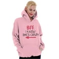 thumbnail image 3 of Funny Matching BFF Set for Besties Hoodie Sweatshirt Women Brisco Brands M, 3 of 7