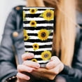 thumbnail image 3 of Sunflower Tumbler Gifts for Women Birthday Gift for Mom, Friend, Girls, 20oz thermos Travel Cup insulated Coffee for Christmas Mother''s Day, Valentine, 3 of 5